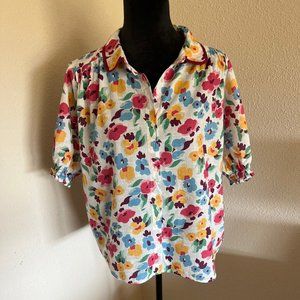 COPY - Offers Welcome - The Great. Kerchief Top Floral Size 2